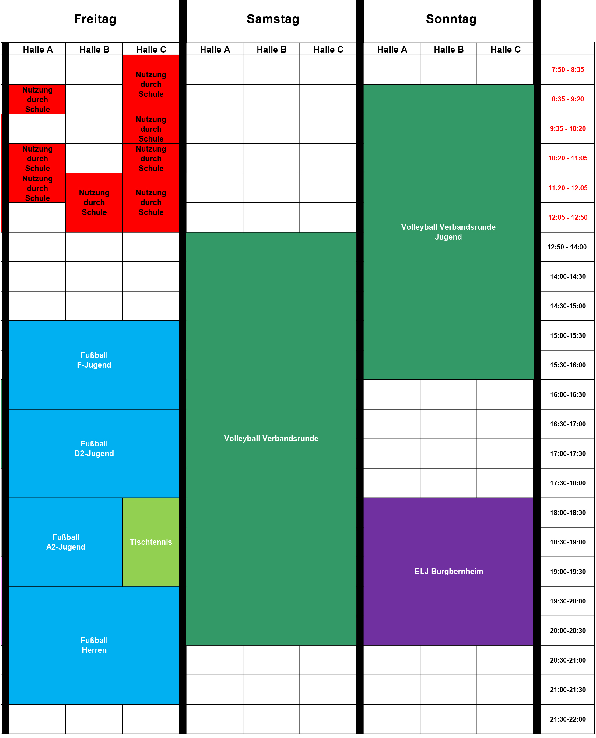 halle 22 23 mittwoch